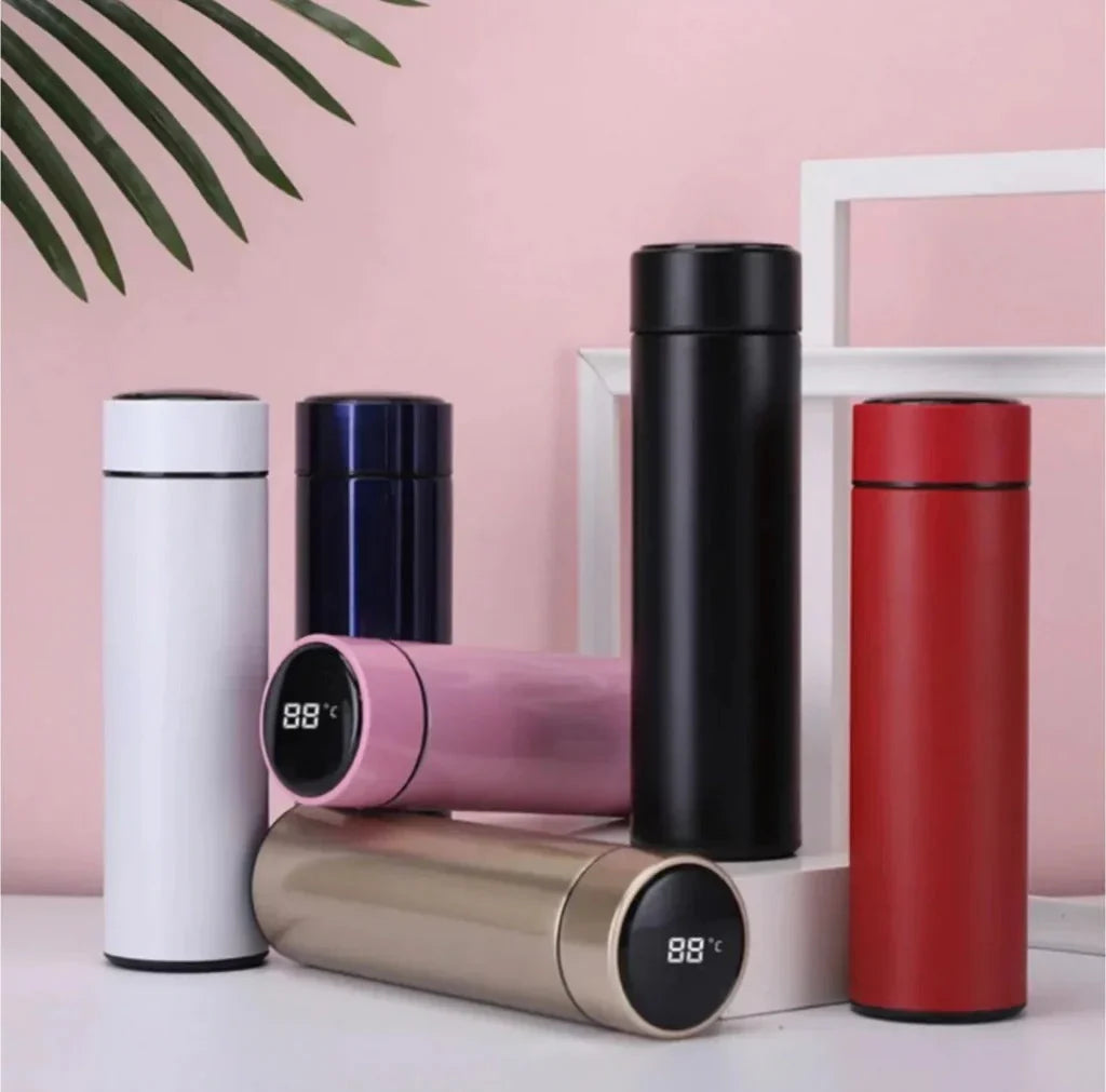 Smart LED Stainless Steel Hot & Cold Bottle – The Smart Way to Stay Hydrated