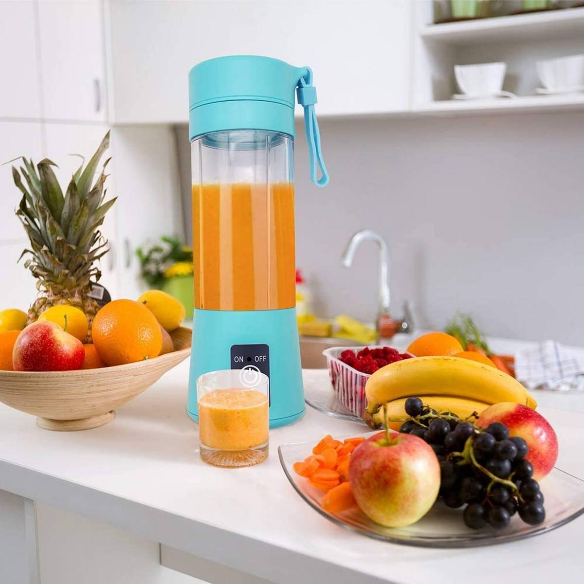 Portable Blender – Rechargeable Personal Smoothie Maker | 380ml USB Juicer Cup